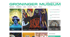 Desktop Screenshot of groningermuseum.nl
