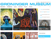 Tablet Screenshot of groningermuseum.nl